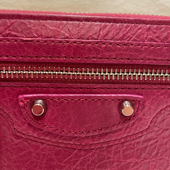 Authentic Balenciaga Lambskin long zippy wallet - Picture 6 of 16